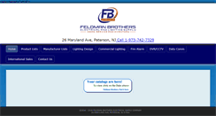 Desktop Screenshot of feldmanbros.com